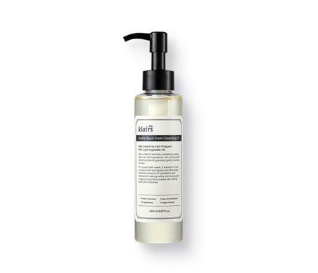 міні зволожуюча гідрофільна олія Dear, Klairs Gentle Black Fresh Cleansing Oil