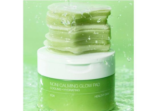 Заспокійливі тонер-пади CELIMAX The Real Noni Calming Glow Pad