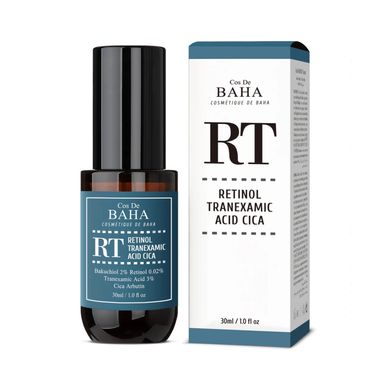 Сироватка з ретинолом та транексамовою кислотою COS DE BAHA Retinol & Tranexamic Acid Radiance Boost Facial Serum RT 30 мл